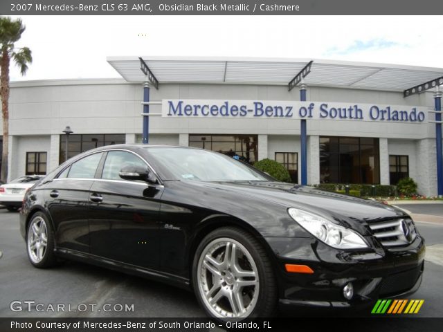 2007 Mercedes-Benz CLS 63 AMG in Obsidian Black Metallic