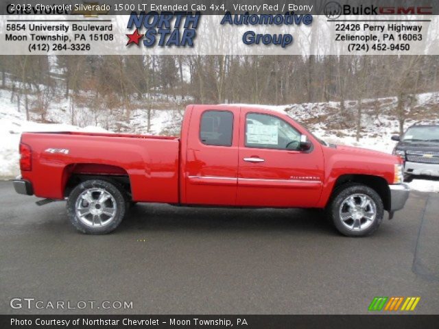 2013 Chevrolet Silverado 1500 LT Extended Cab 4x4 in Victory Red