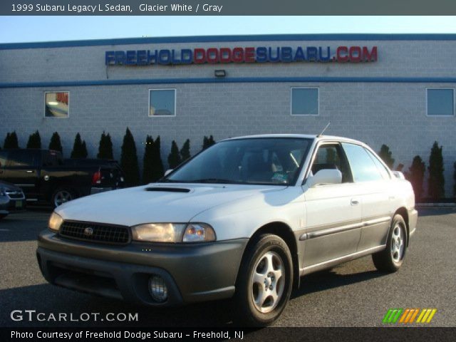 1999 Subaru Legacy L Sedan in Glacier White