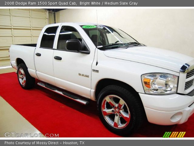 2008 Dodge Ram 1500 Sport Quad Cab in Bright White