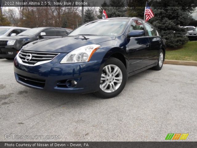 2012 Nissan Altima 2.5 S in Navy Blue