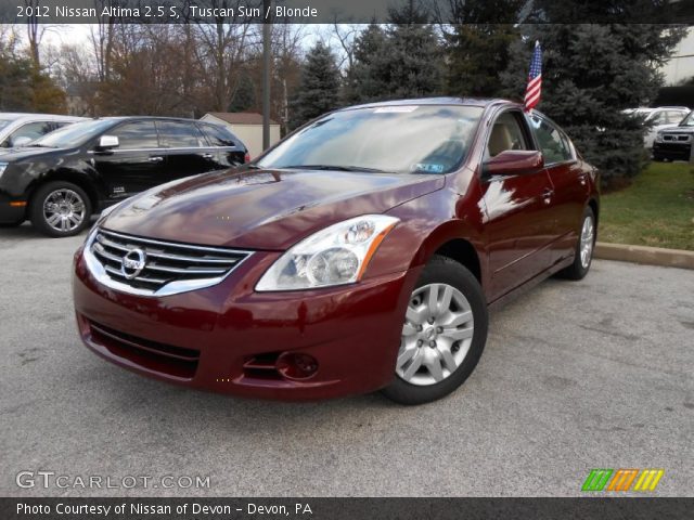 2012 Nissan Altima 2.5 S in Tuscan Sun