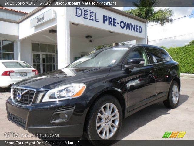 2010 Volvo XC60 T6 AWD in Black Sapphire Metallic