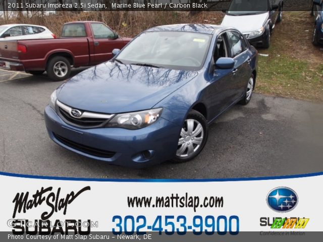2011 Subaru Impreza 2.5i Sedan in Marine Blue Pearl
