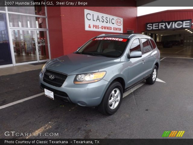 2007 Hyundai Santa Fe GLS in Steel Gray