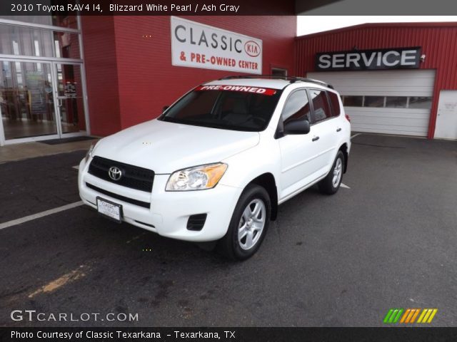2010 Toyota RAV4 I4 in Blizzard White Pearl