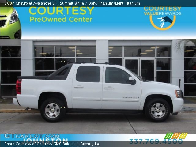 2007 Chevrolet Avalanche LT in Summit White