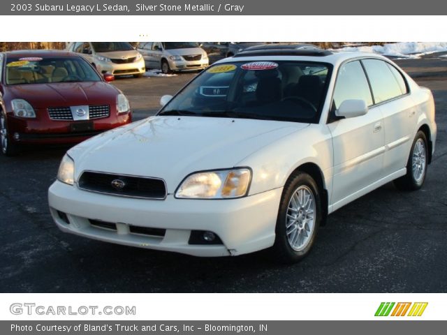 2003 Subaru Legacy L Sedan in Silver Stone Metallic