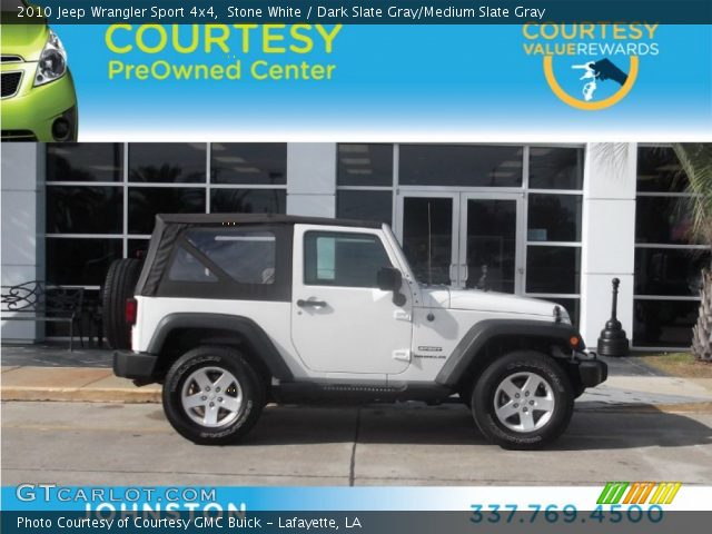 2010 Jeep Wrangler Sport 4x4 in Stone White