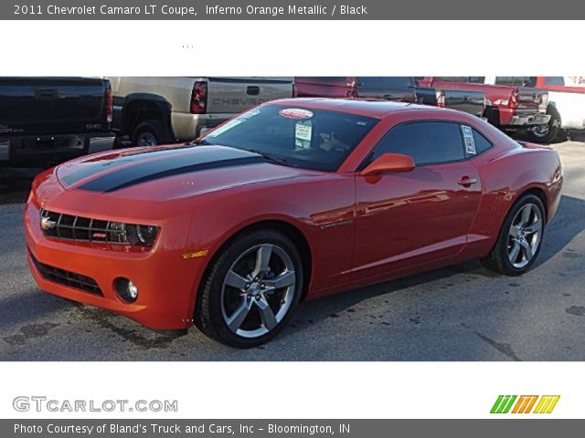 2011 Chevrolet Camaro LT Coupe in Inferno Orange Metallic