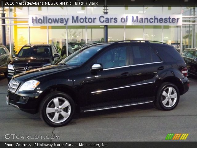 2010 Mercedes-Benz ML 350 4Matic in Black