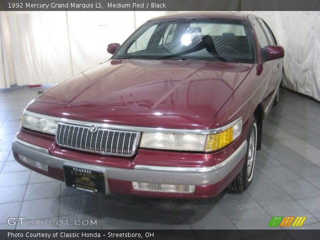 1992 Mercury Grand Marquis LS in Medium Red