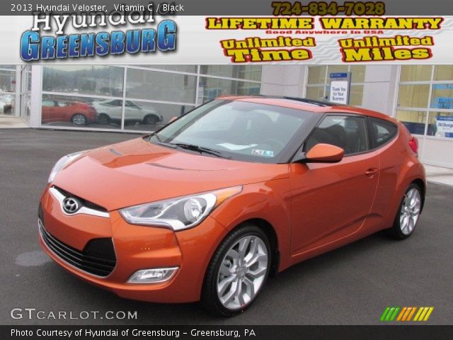 2013 Hyundai Veloster  in Vitamin C