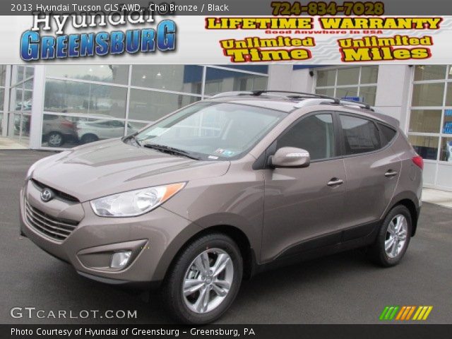 2013 Hyundai Tucson GLS AWD in Chai Bronze