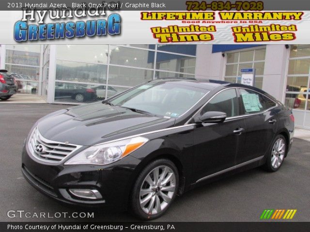 2013 Hyundai Azera  in Black Onyx Pearl