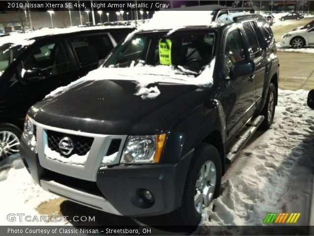 2010 Nissan Xterra SE 4x4 in Night Armor Metallic