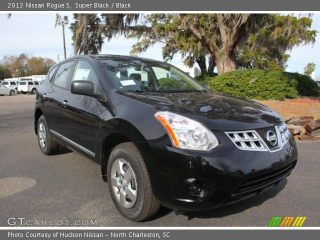 2013 Nissan Rogue S in Super Black