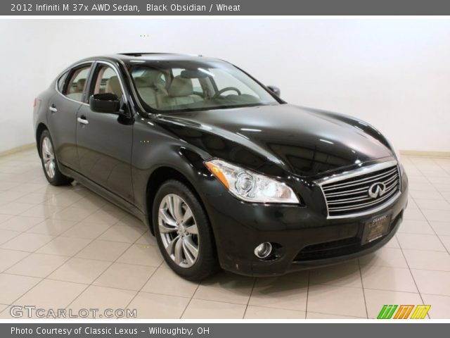2012 Infiniti M 37x AWD Sedan in Black Obsidian