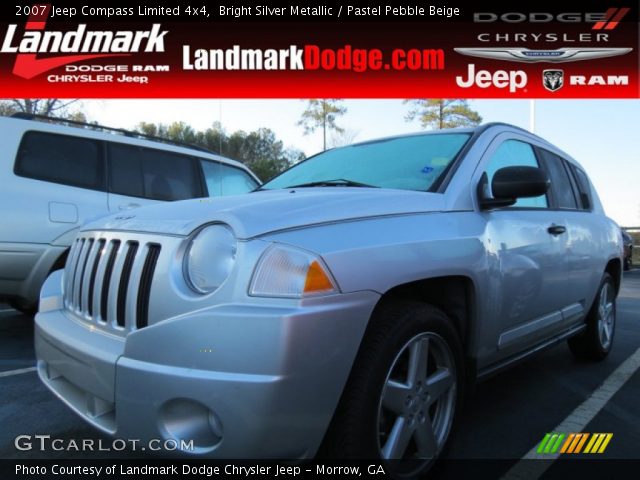 2007 Jeep Compass Limited 4x4 in Bright Silver Metallic