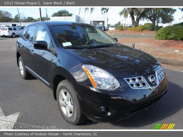 2013 Nissan Rogue S in Super Black
