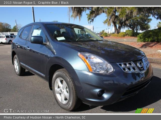 2013 Nissan Rogue S in Graphite Blue