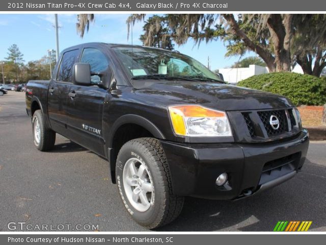 2012 Nissan Titan Pro-4X Crew Cab 4x4 in Galaxy Black