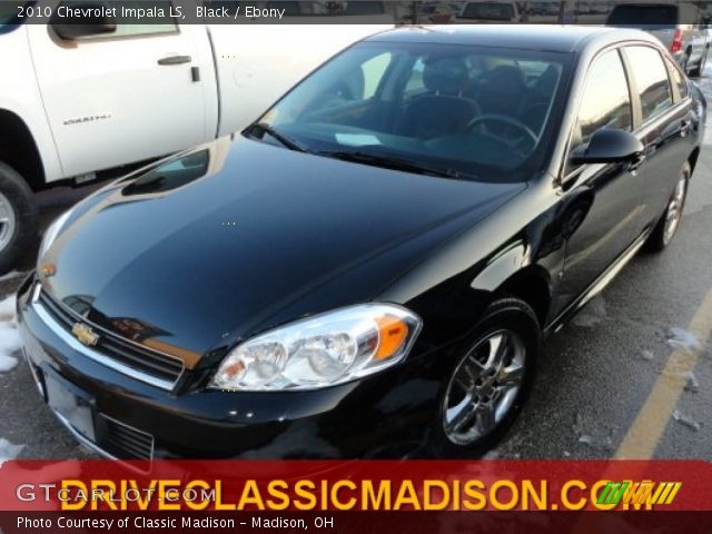 2010 Chevrolet Impala LS in Black