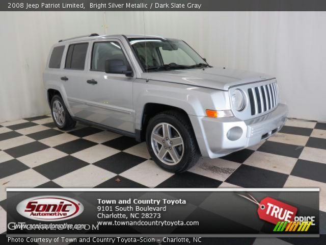 2008 Jeep Patriot Limited in Bright Silver Metallic