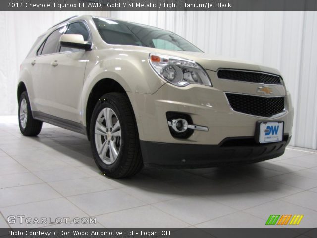 2012 Chevrolet Equinox LT AWD in Gold Mist Metallic