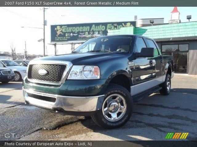 2007 Ford F150 XLT SuperCrew 4x4 in Forest Green Metallic