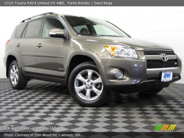 2010 Toyota RAV4 Limited V6 4WD in Pyrite Metallic