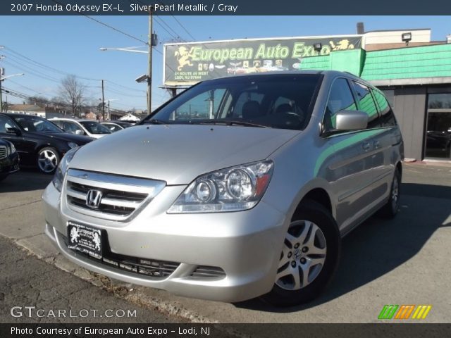 2007 Honda Odyssey EX-L in Silver Pearl Metallic