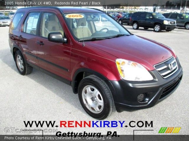 2005 Honda CR-V LX 4WD in Redondo Red Pearl