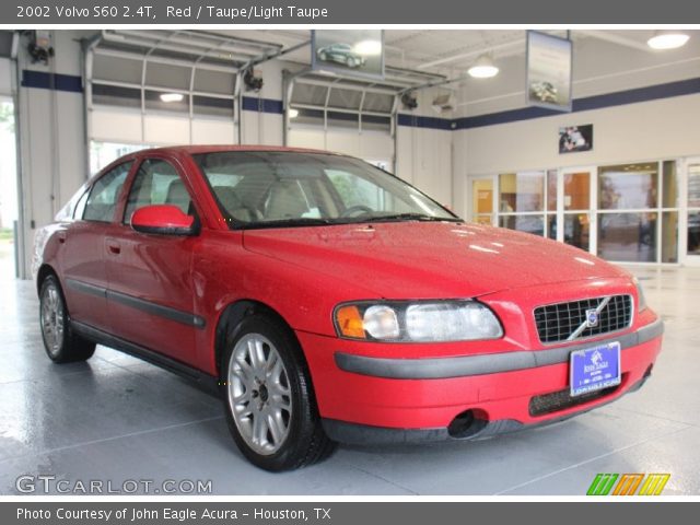 2002 Volvo S60 2.4T in Red