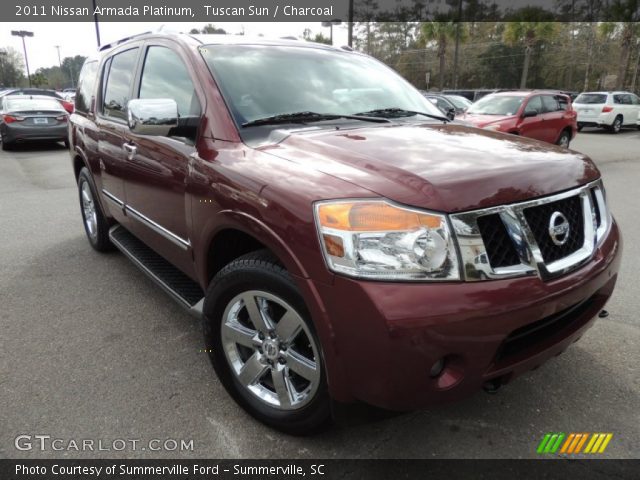 2011 Nissan Armada Platinum in Tuscan Sun