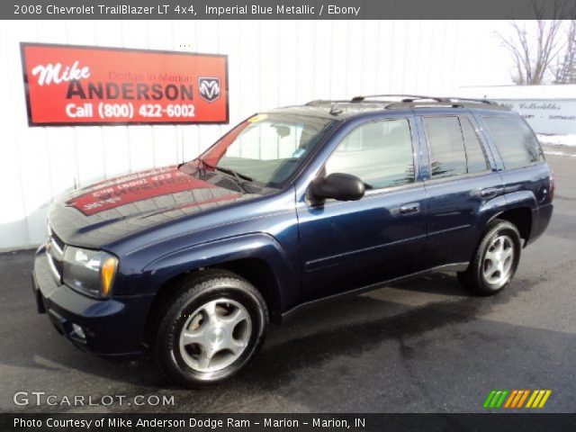 2008 Chevrolet TrailBlazer LT 4x4 in Imperial Blue Metallic