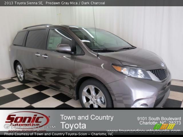 2013 Toyota Sienna SE in Predawn Gray Mica