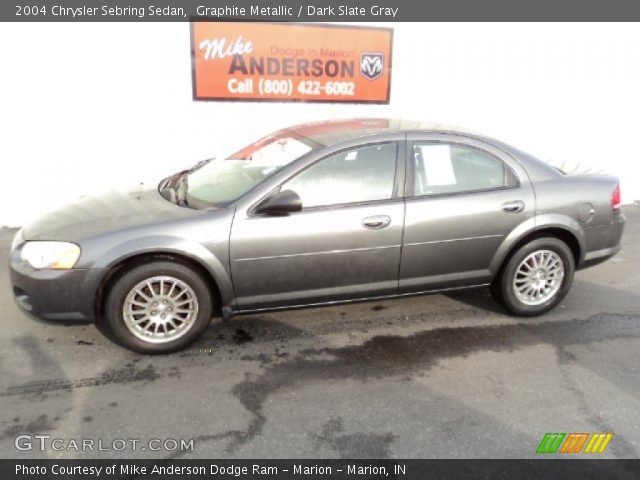 2004 Chrysler Sebring Sedan in Graphite Metallic