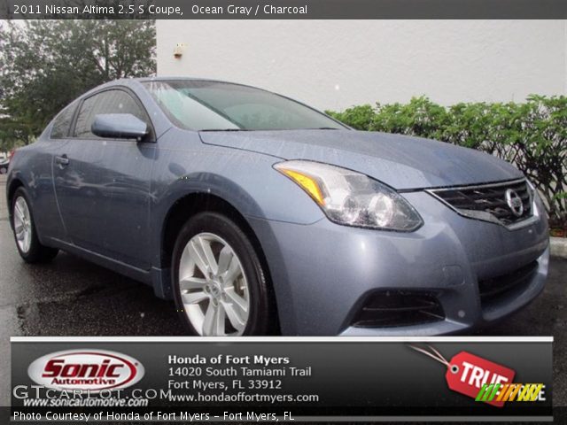 2011 Nissan Altima 2.5 S Coupe in Ocean Gray