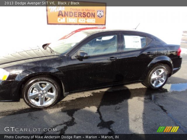 2013 Dodge Avenger SXT V6 in Black