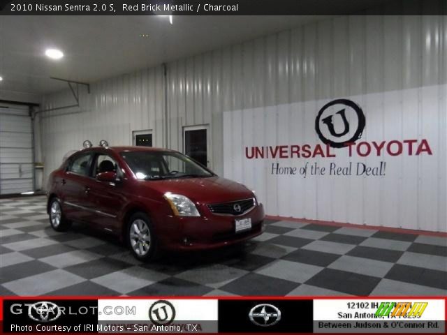 2010 Nissan Sentra 2.0 S in Red Brick Metallic