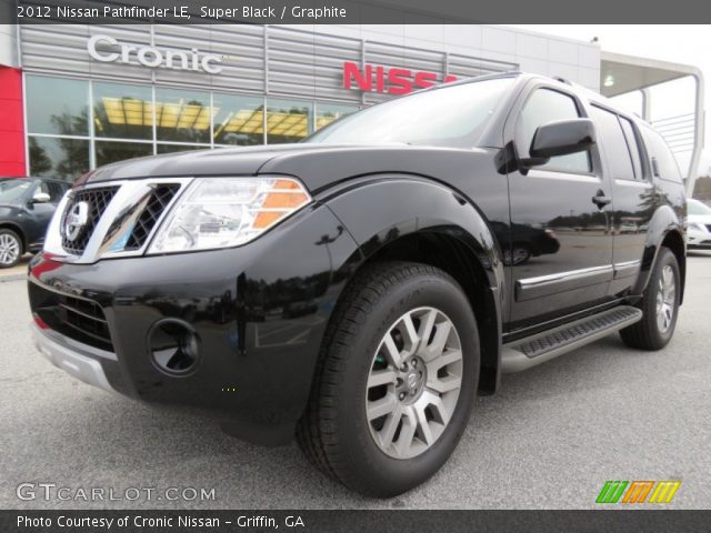 2012 Nissan Pathfinder LE in Super Black