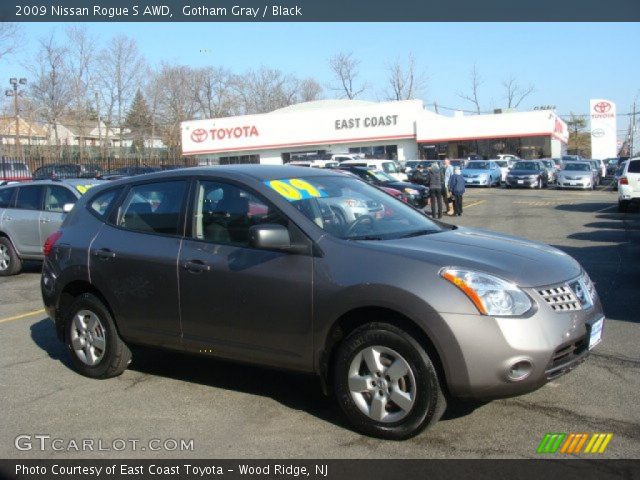 2009 Nissan Rogue S AWD in Gotham Gray