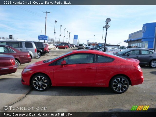2013 Honda Civic Si Coupe in Rallye Red