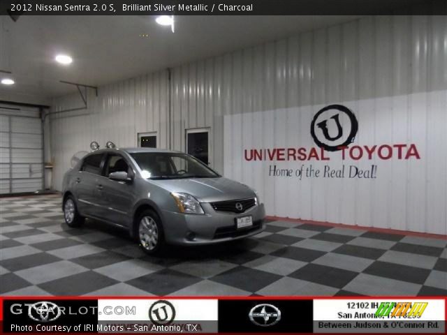 2012 Nissan Sentra 2.0 S in Brilliant Silver Metallic