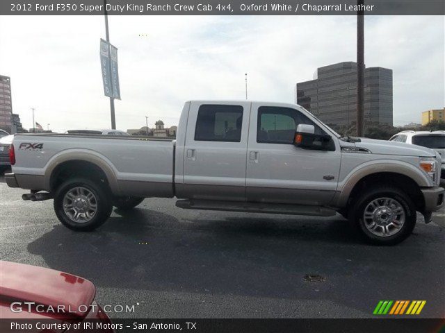 2012 Ford F350 Super Duty King Ranch Crew Cab 4x4 in Oxford White