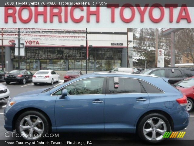 2009 Toyota Venza V6 AWD in Tropical Sea Metallic