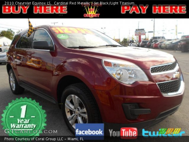 2010 Chevrolet Equinox LS in Cardinal Red Metallic