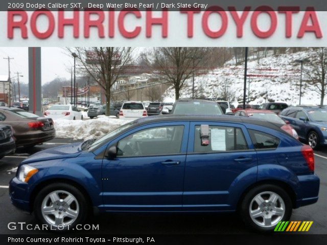 2009 Dodge Caliber SXT in Deep Water Blue Pearl
