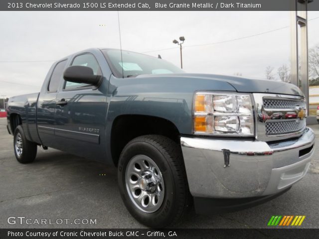 2013 Chevrolet Silverado 1500 LS Extended Cab in Blue Granite Metallic